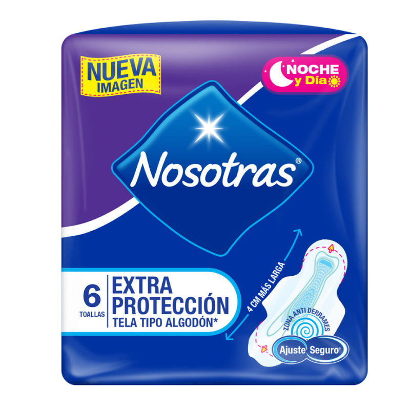 Toallas Extraproteccion X6 Nosotras