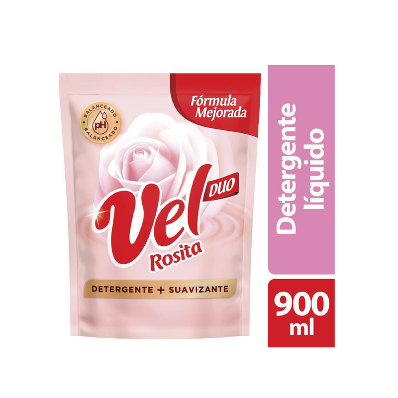 Detergente Liquido X900Ml Vel Rosita