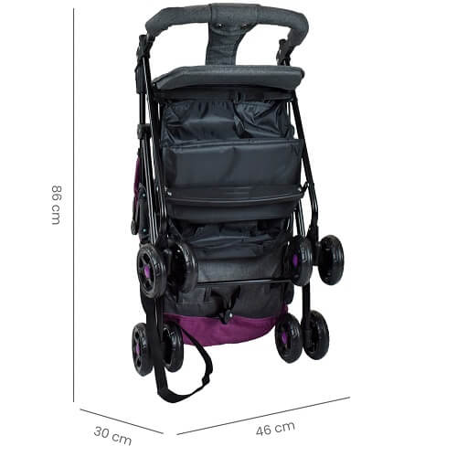 Coche Verso Happy Baby Rosado