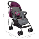 Coche Verso Happy Baby Rosado