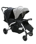 COCHE GEMELAR KIPTO DUAL EB1230 EBABY GRIS