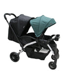 COCHE GEMELAR KIPTO DUAL EB1230 EBABY VERDE