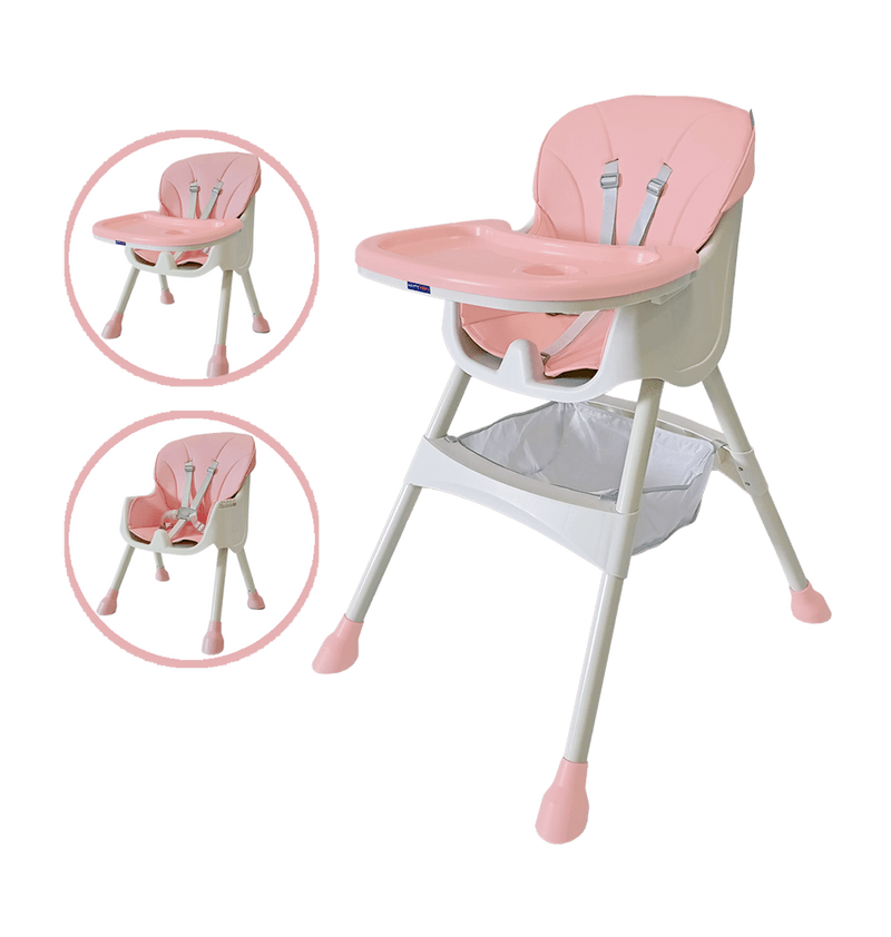 SILLA COMEDOR YORK HAPPY BABY PINK