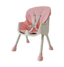 SILLA COMEDOR YORK HAPPY BABY PINK