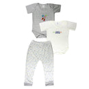 Set 3Pzas Body + Pant 1356 For Baby