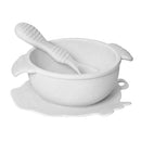 PLATO + CUCHARA SILICONA GJW+S MUNBE