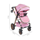 Coche Alizze Cs Happy Baby Rosado