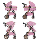 Coche Alizze Cs Happy Baby Rosado