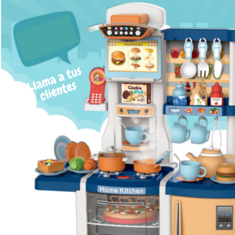 Cocina de juguete jumbo hotsell