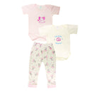 Set 3Pzas Body + Pant 1356 For Baby