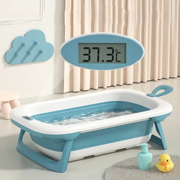 Bañera con termómetro y accesorios – Loop Baby