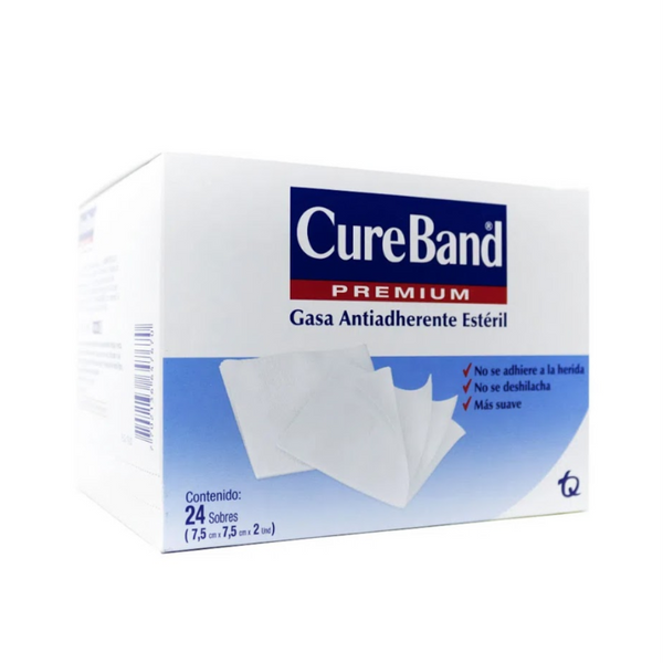 Cureband Gasa 7.5X7.5CM X2