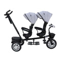Triciclo Gemelar Lazzo Duo Eb302G Ebaby Gris