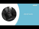 SILLA PARA CARRO ISOFIX ELITE ADVANCE INFANTI NEGRO