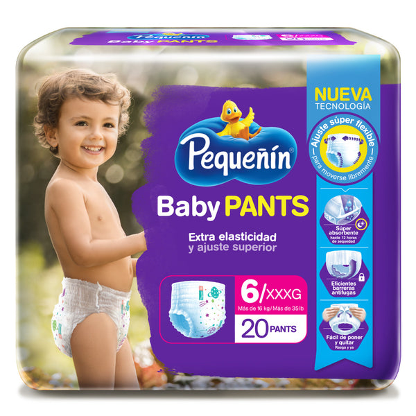 Pañal Baby Pants 6X20 Pequeñin