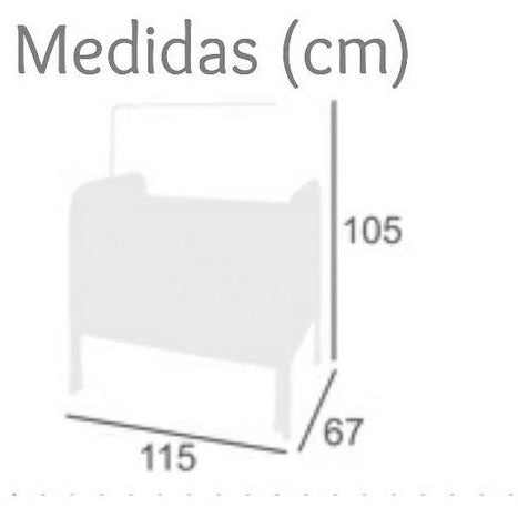 Cuna Metalica Baby 392Cubb Prodehogar (11662543690)
