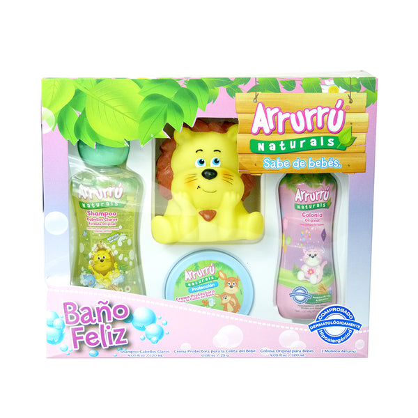 Estuche Baño Feliz Rosado Arrurru (11661513354)