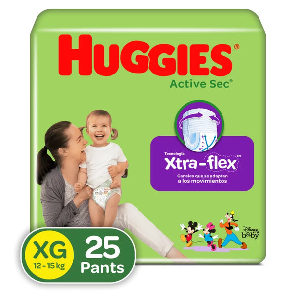 PAÑAL PANTS ET4 X25 HUGGIES