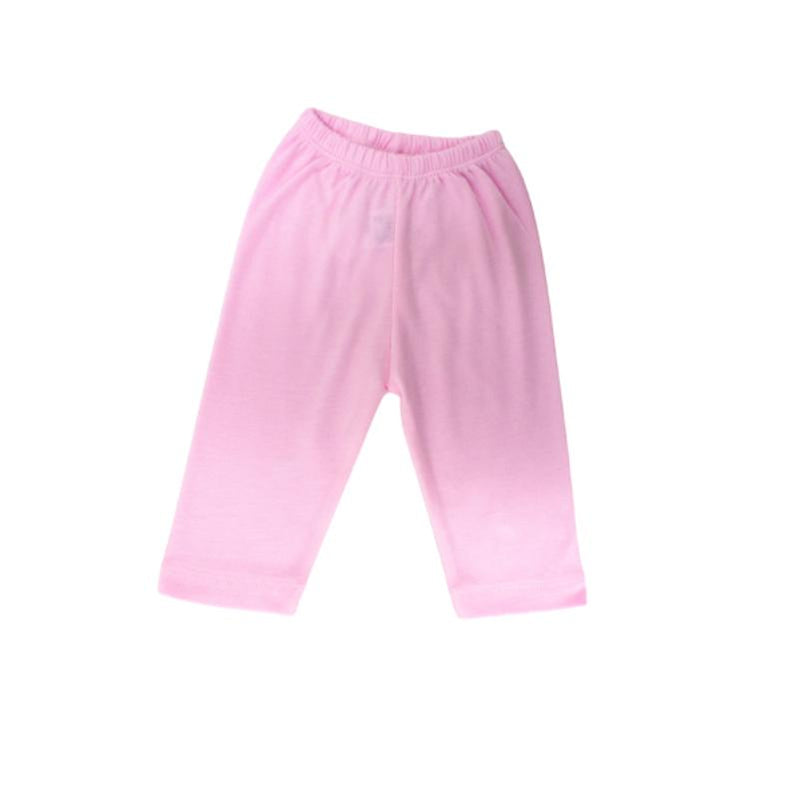 Pantalón de set primer día de  5 piezas rosado para niña