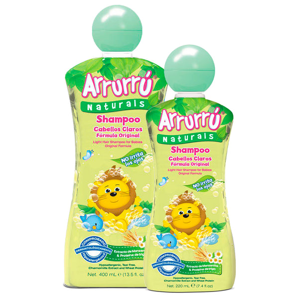 Shampoo Manzanilla 400Ml + 220Ml Arrurru (11659216138)