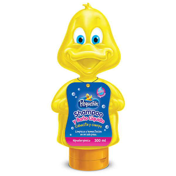 Shampooy Baño Liquido X300Ml Pequeñin (11659908554)